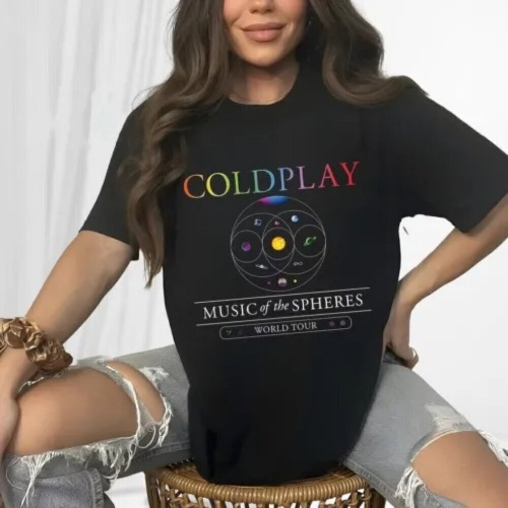 Coldplay Music Of The Spheres Tour  Tshirt